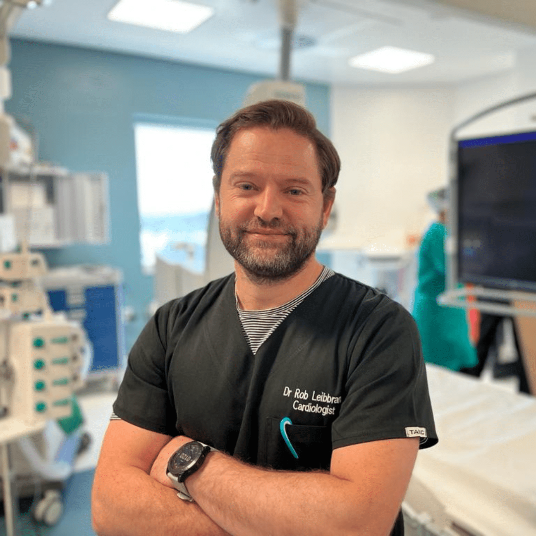 Dr. R.M. Leibbrandt, Cardiologist at JSH Hospital, Room 26